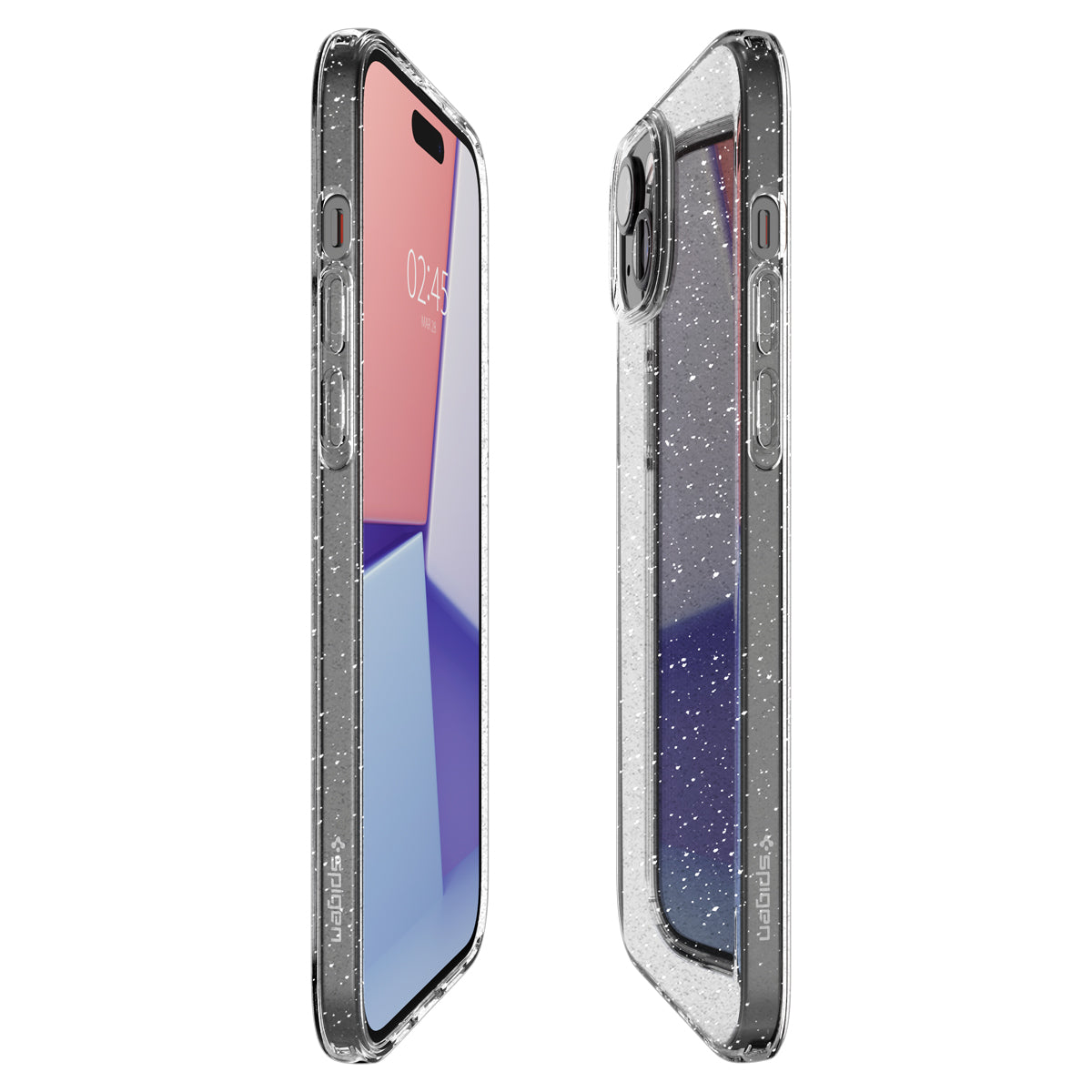 Funda Liquid Crystal Glitter iPhone 15 Plus Crystal