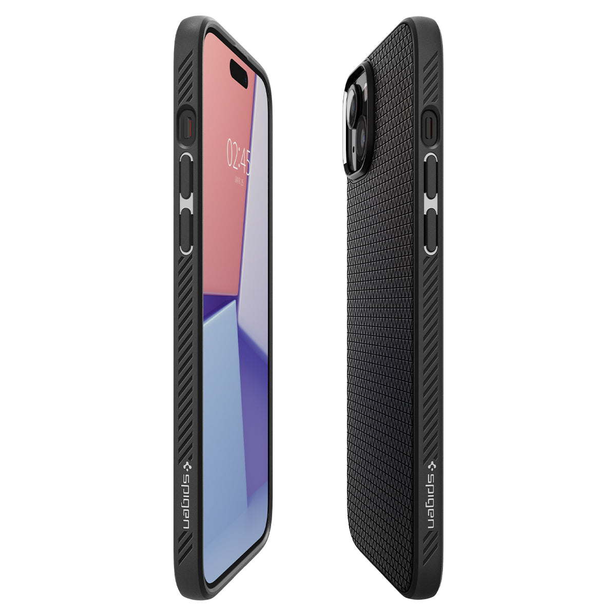 Funda Liquid Air iPhone 15 Plus Black