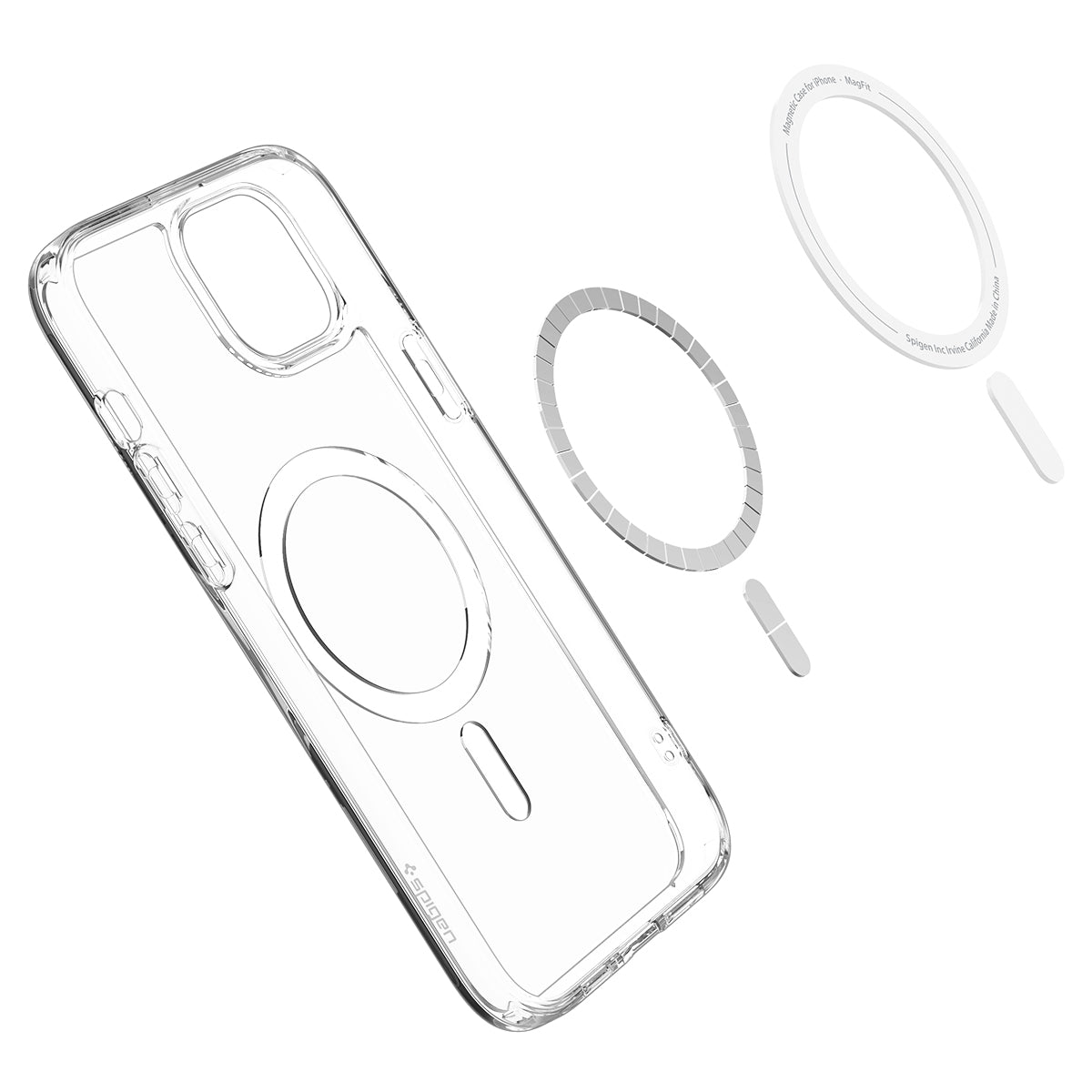 Funda Ultra Hybrid MagSafe iPhone 15 Plus White