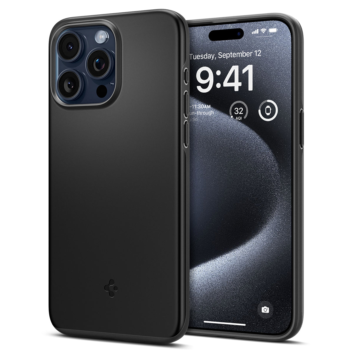 Funda Thin Fit iPhone 15 Pro Black