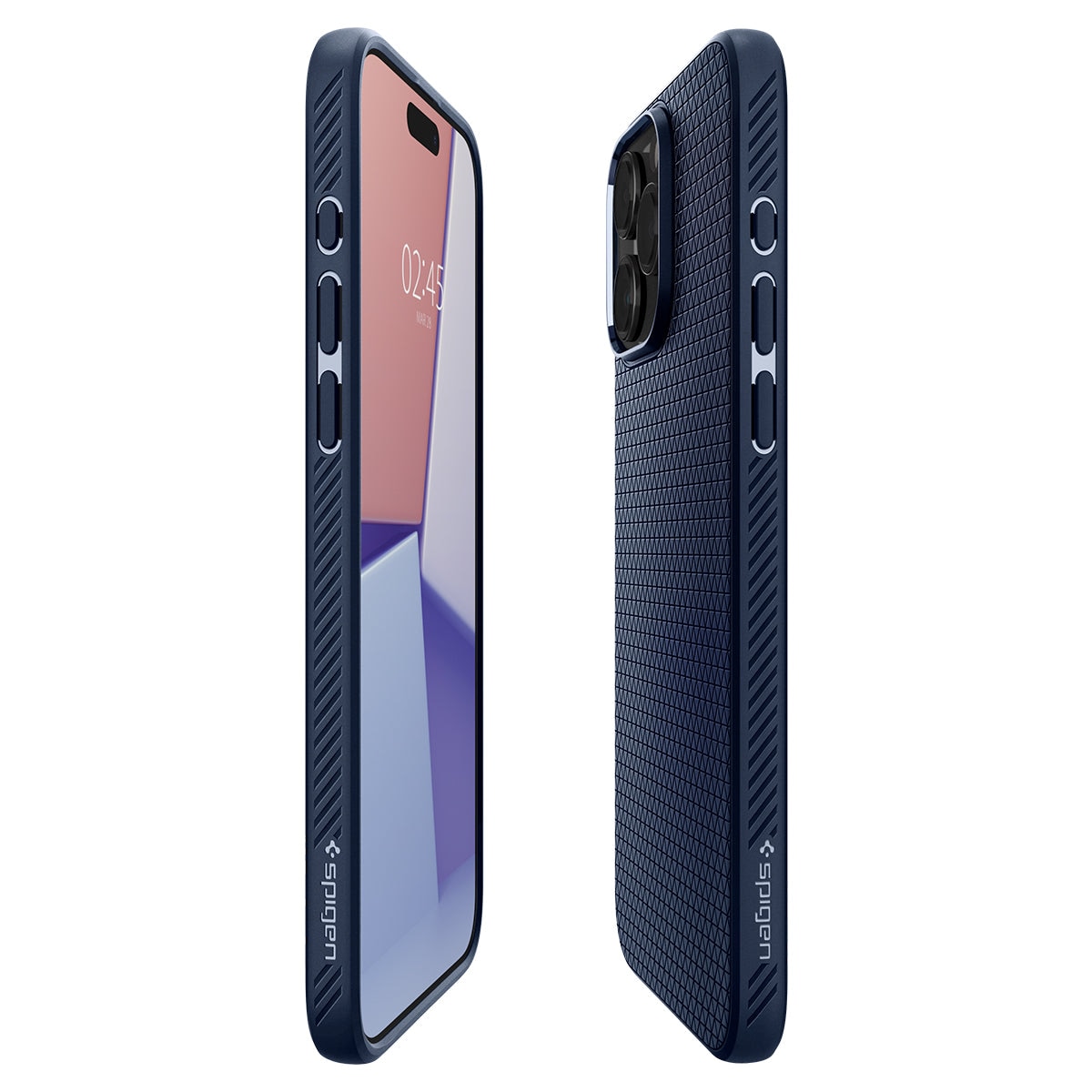 Funda Liquid Air iPhone 15 Pro Navy Blue