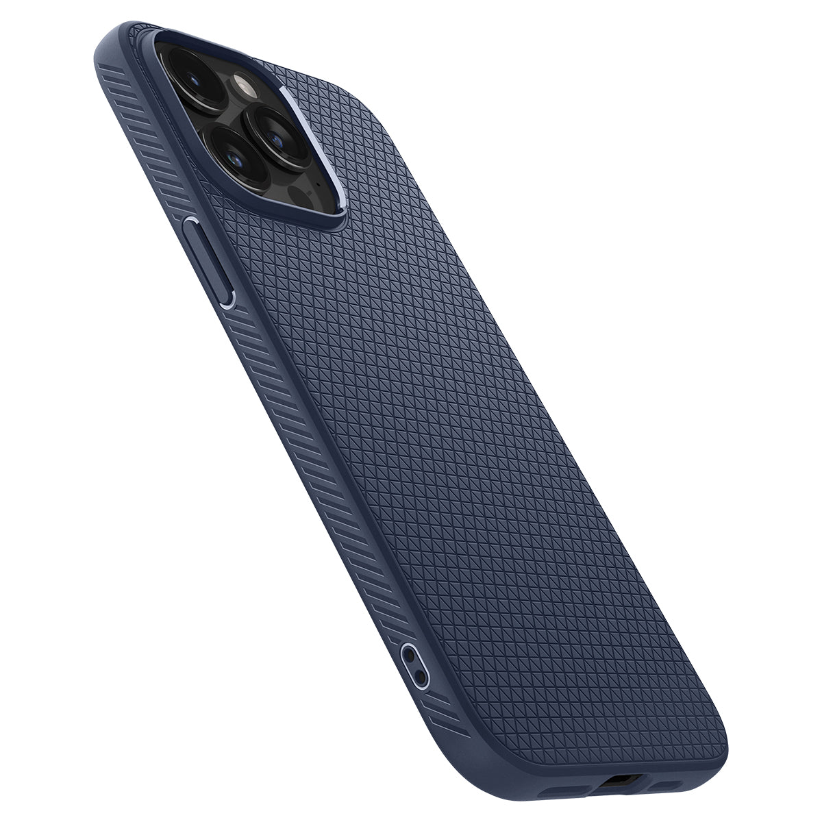 Spigen Funda Liquid Air iPhone 15 Pro Navy Blue - Comprar online