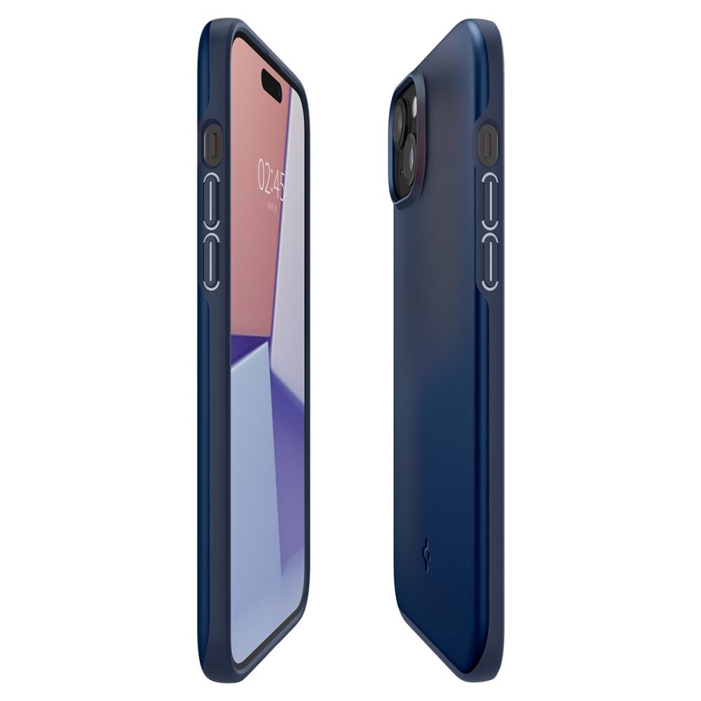 Funda Thin Fit iPhone 15 Navy Blue