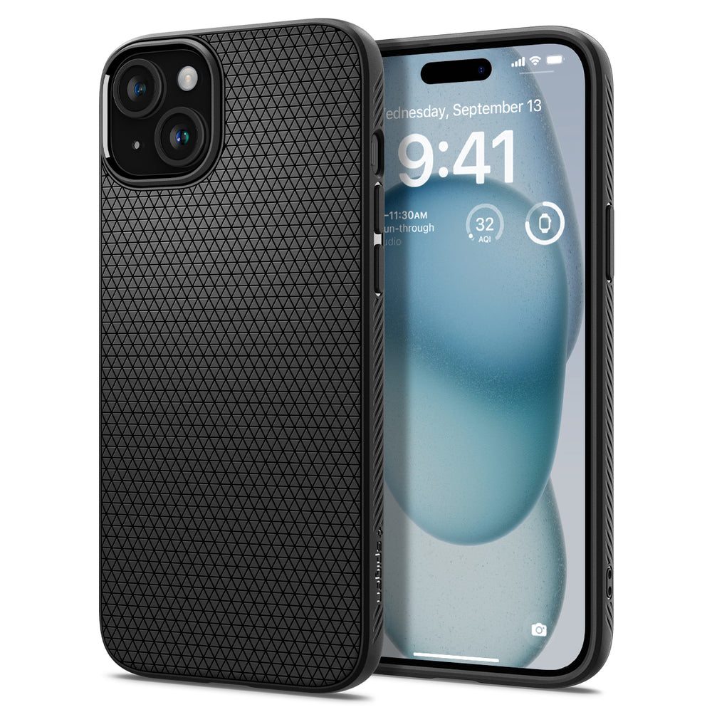 Funda Liquid Air iPhone 15 Black