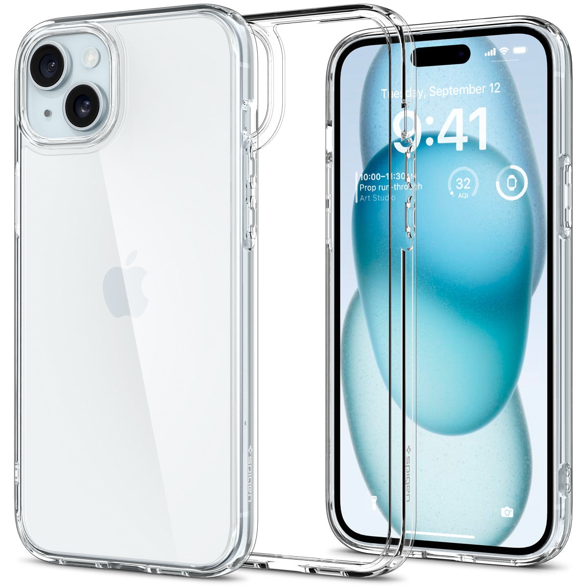 Spigen Funda Ultra Hybrid iPhone 15 Crystal Clear - Comprar online