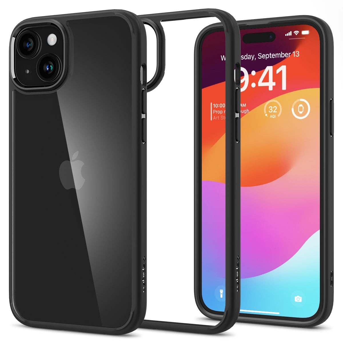 Funda Ultra Hybrid iPhone 15 Matte Black