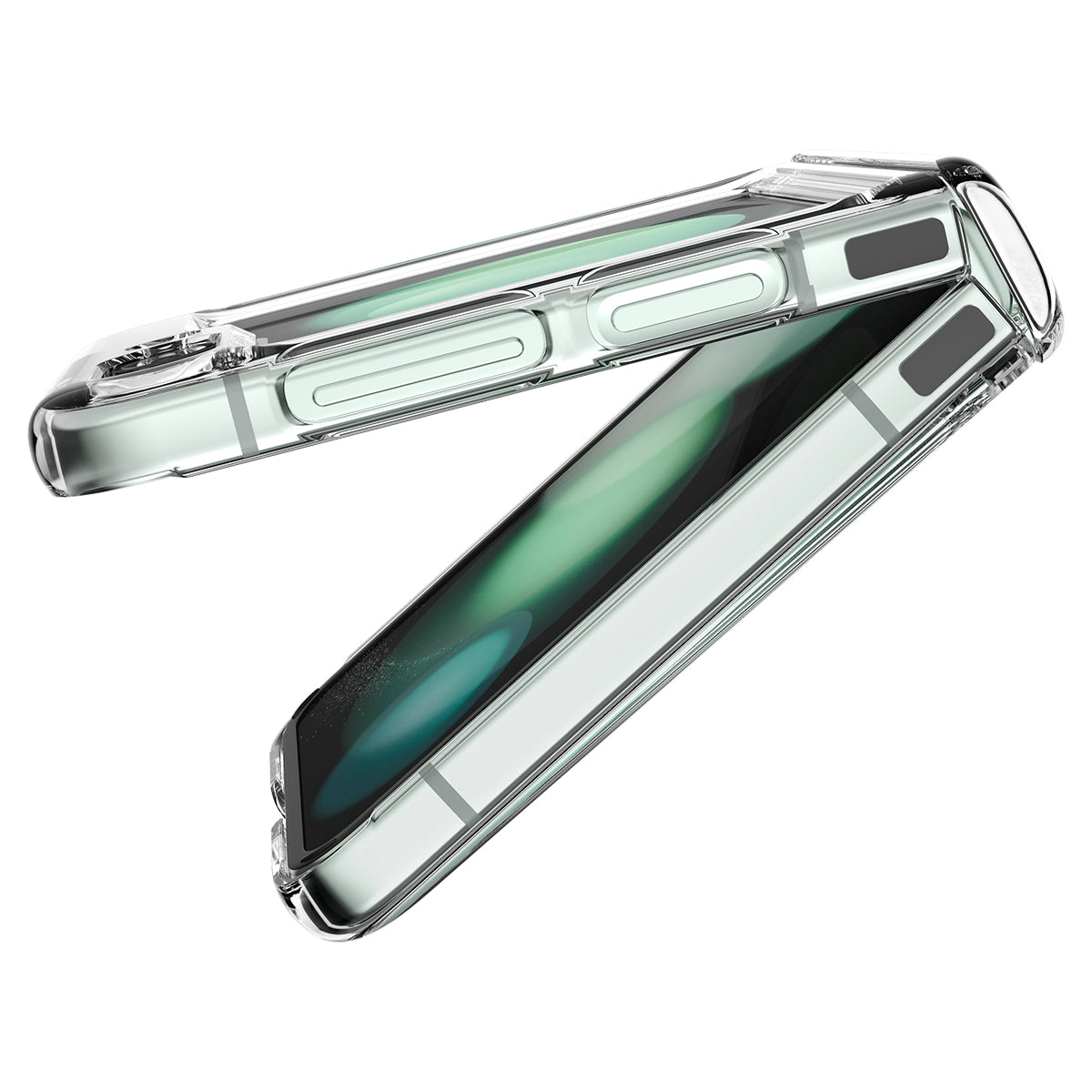 Funda Thin Fit Pro Samsung Galaxy Z Flip 5 Crystal Clear