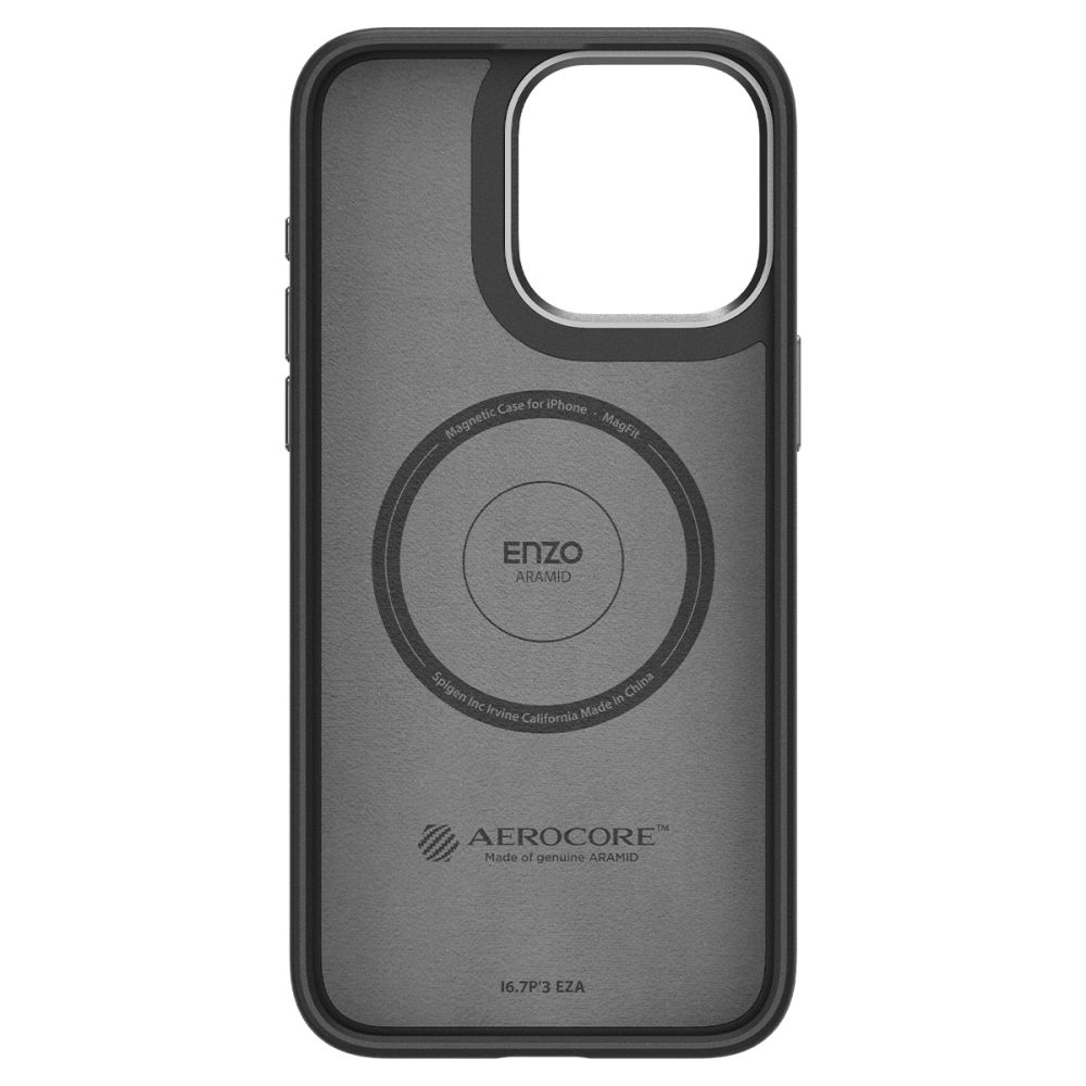 Funda Enzo Aramid MagSafe iPhone 15 Pro Black