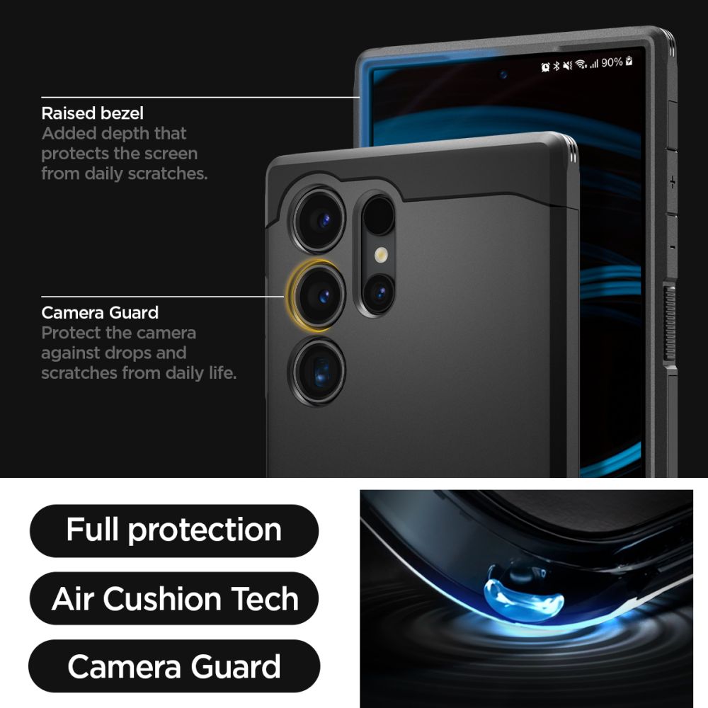 Funda Tough Armor Samsung Galaxy S24 Ultra Black