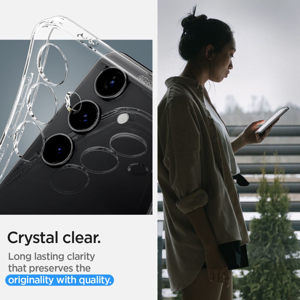 Funda Liquid Crystal Samsung Galaxy S24 Plus Crystal Clear
