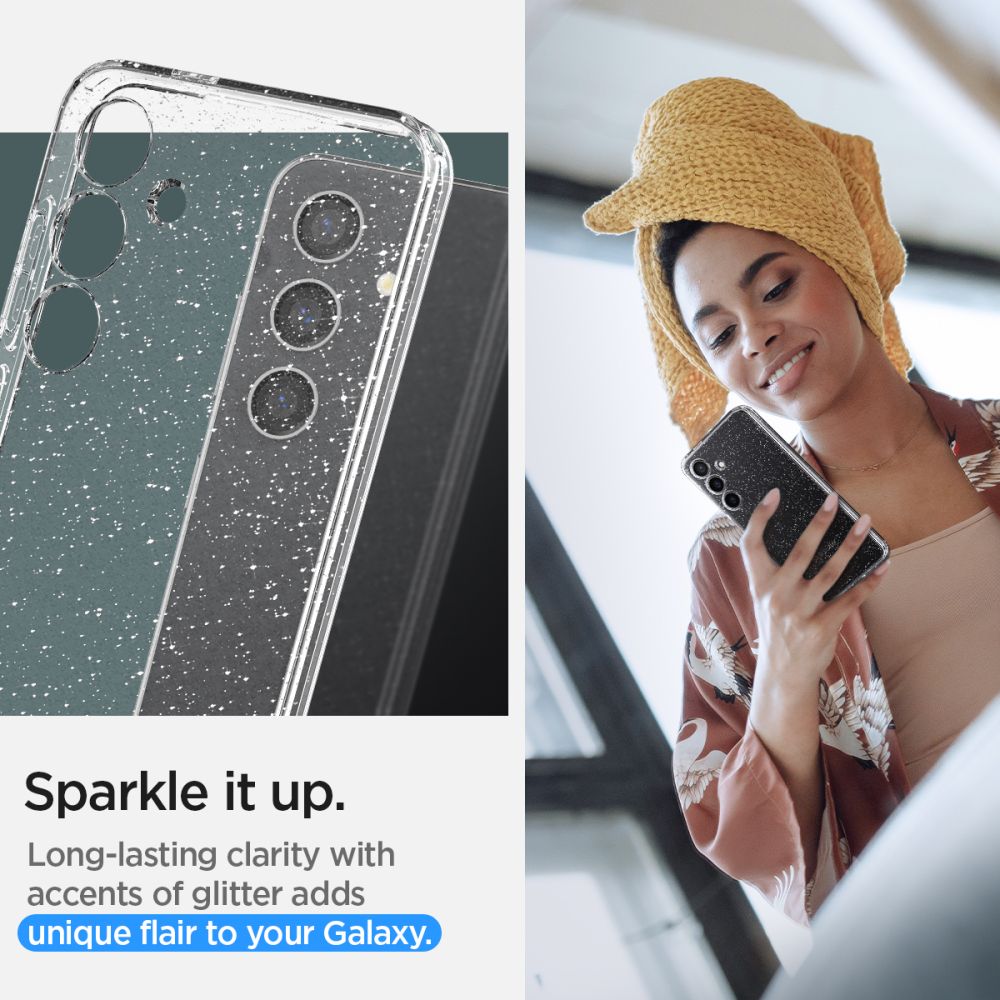Funda Liquid Crystal Samsung Galaxy S24 Glitter Crystal