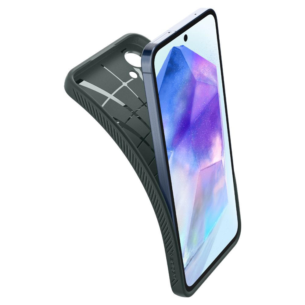 Funda Liquid Air Samsung Galaxy A55 Abyss Green