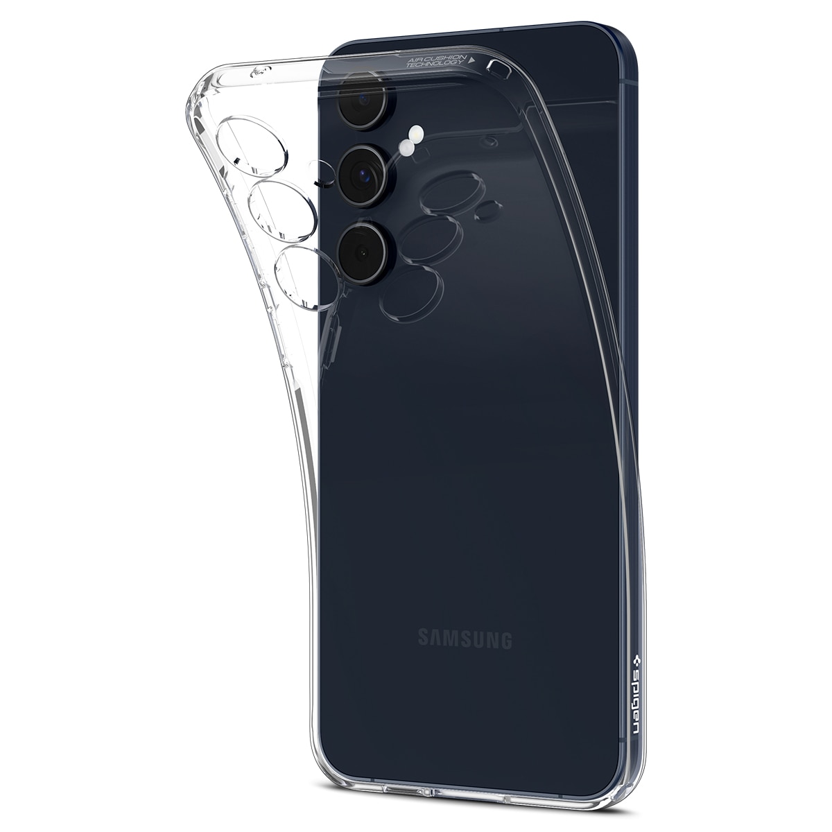 Funda Liquid Crystal Samsung Galaxy A55  Crystal Clear