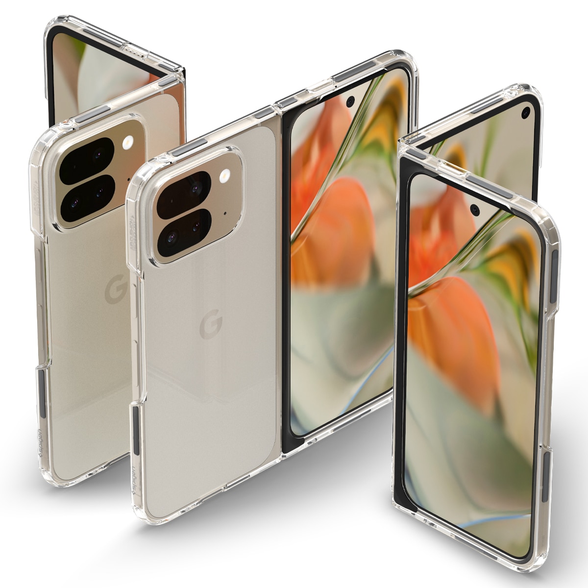 Funda Ultra Hybrid Google Pixel 9 Pro Fold Crystal Clear
