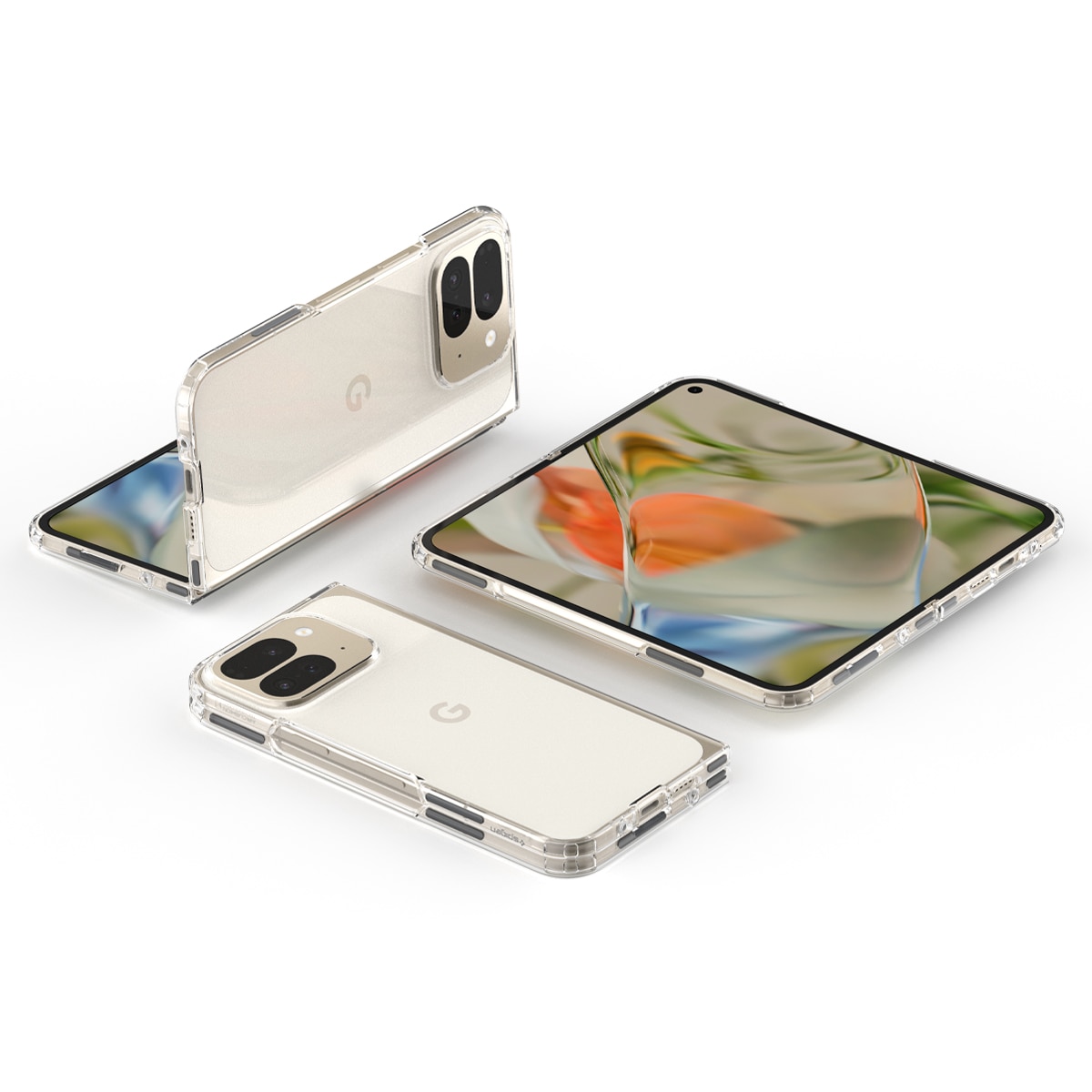 Funda Ultra Hybrid Google Pixel 9 Pro Fold Crystal Clear