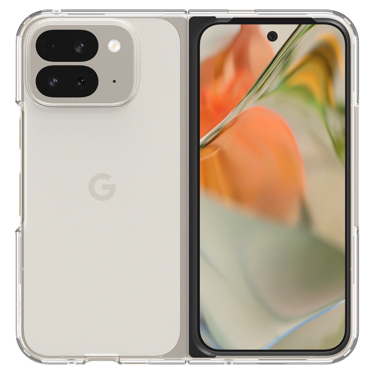 Funda Ultra Hybrid Google Pixel 9 Pro Fold Crystal Clear