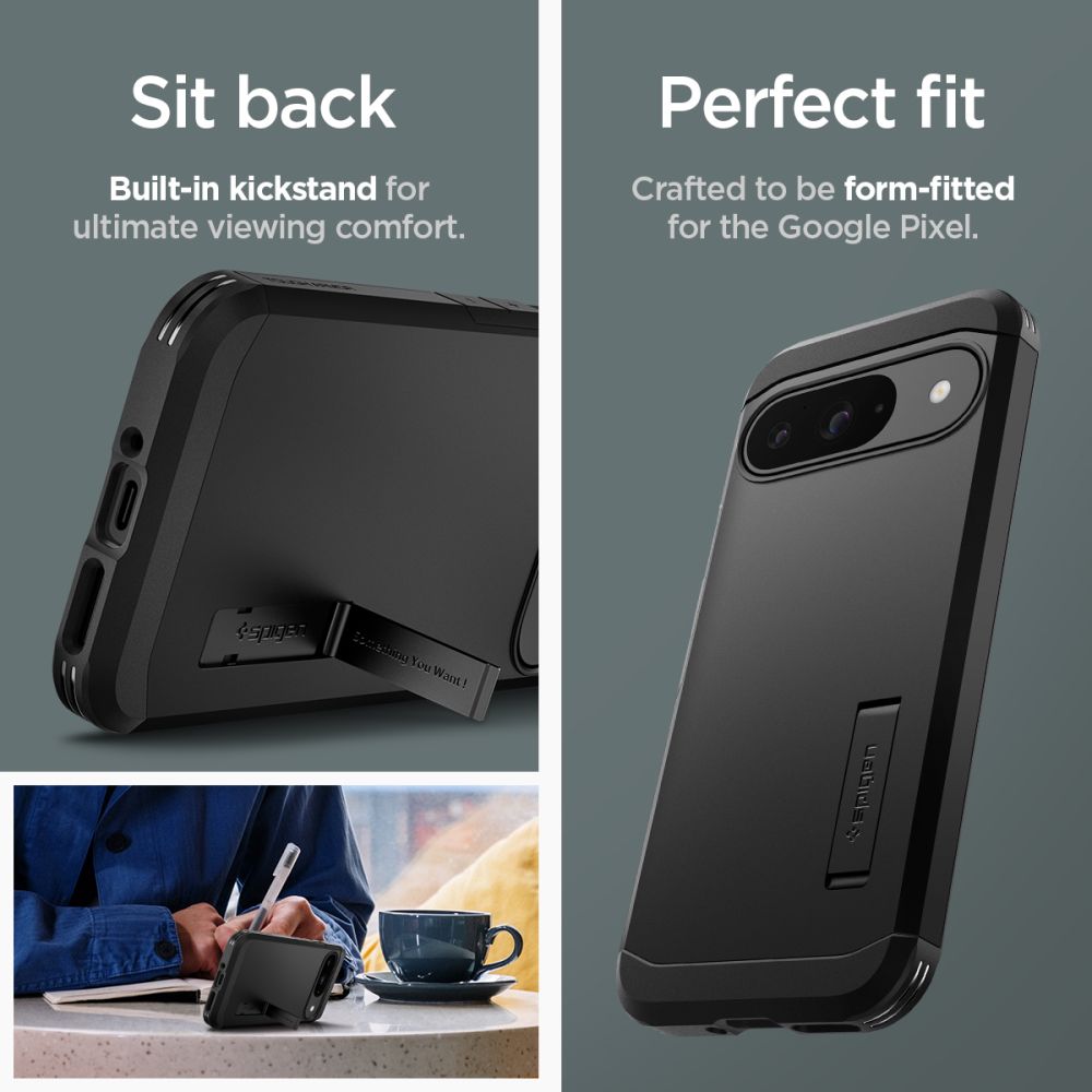 Funda Tough Armor Google Pixel 9 Black