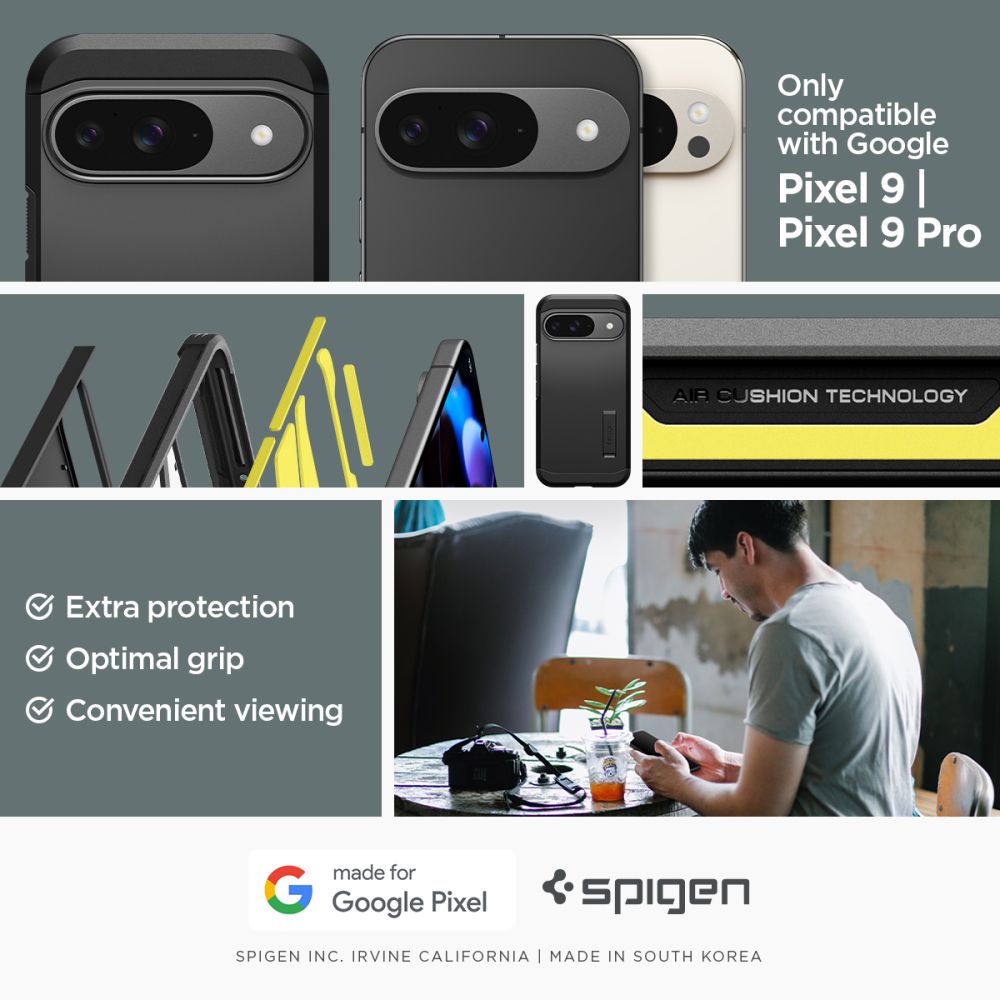 Funda Tough Armor Google Pixel 9 Black