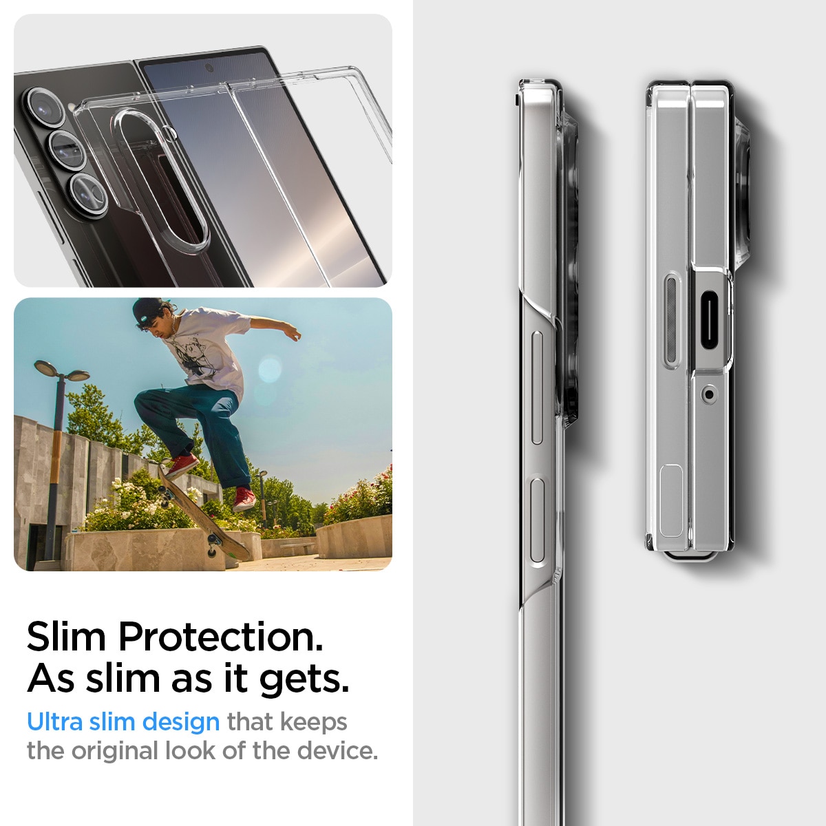 Funda AirSkin Samsung Galaxy Z Fold 6 Crystal Clear