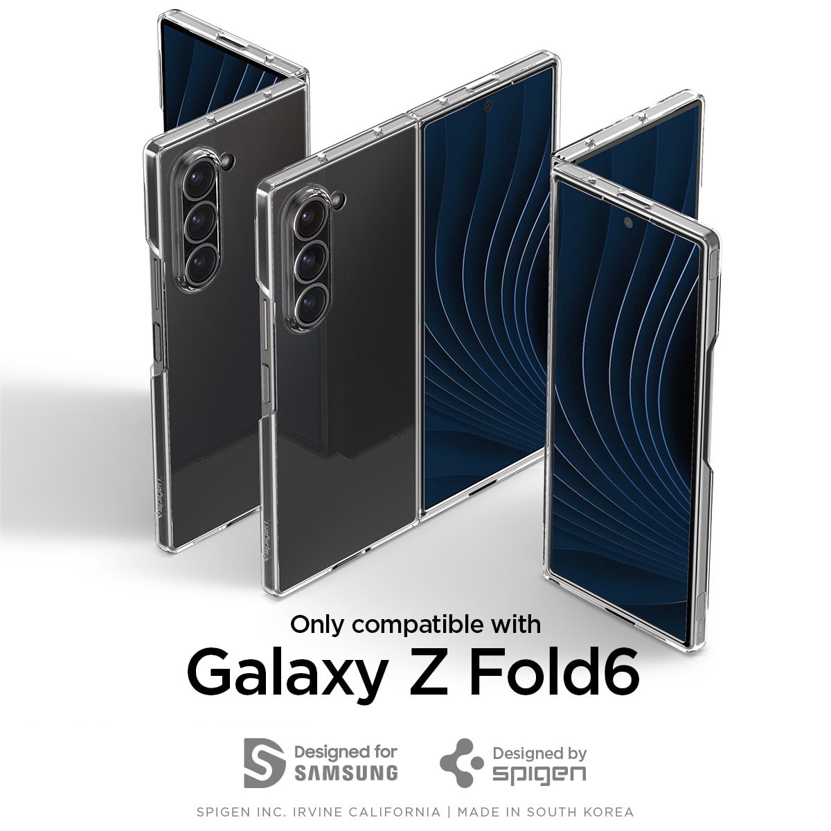 Funda AirSkin Samsung Galaxy Z Fold 6 Crystal Clear
