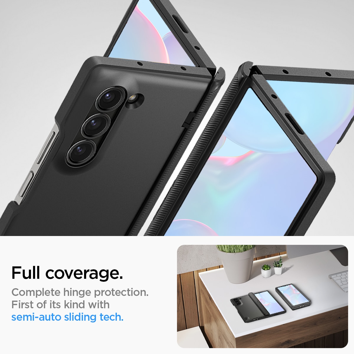 Funda Slim Armor Pro Samsung Galaxy Z Fold 6 Black