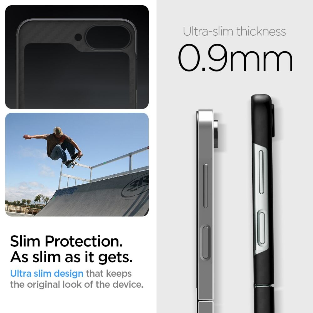 Funda AirSkin Samsung Galaxy Z Flip 6 Aramid Black