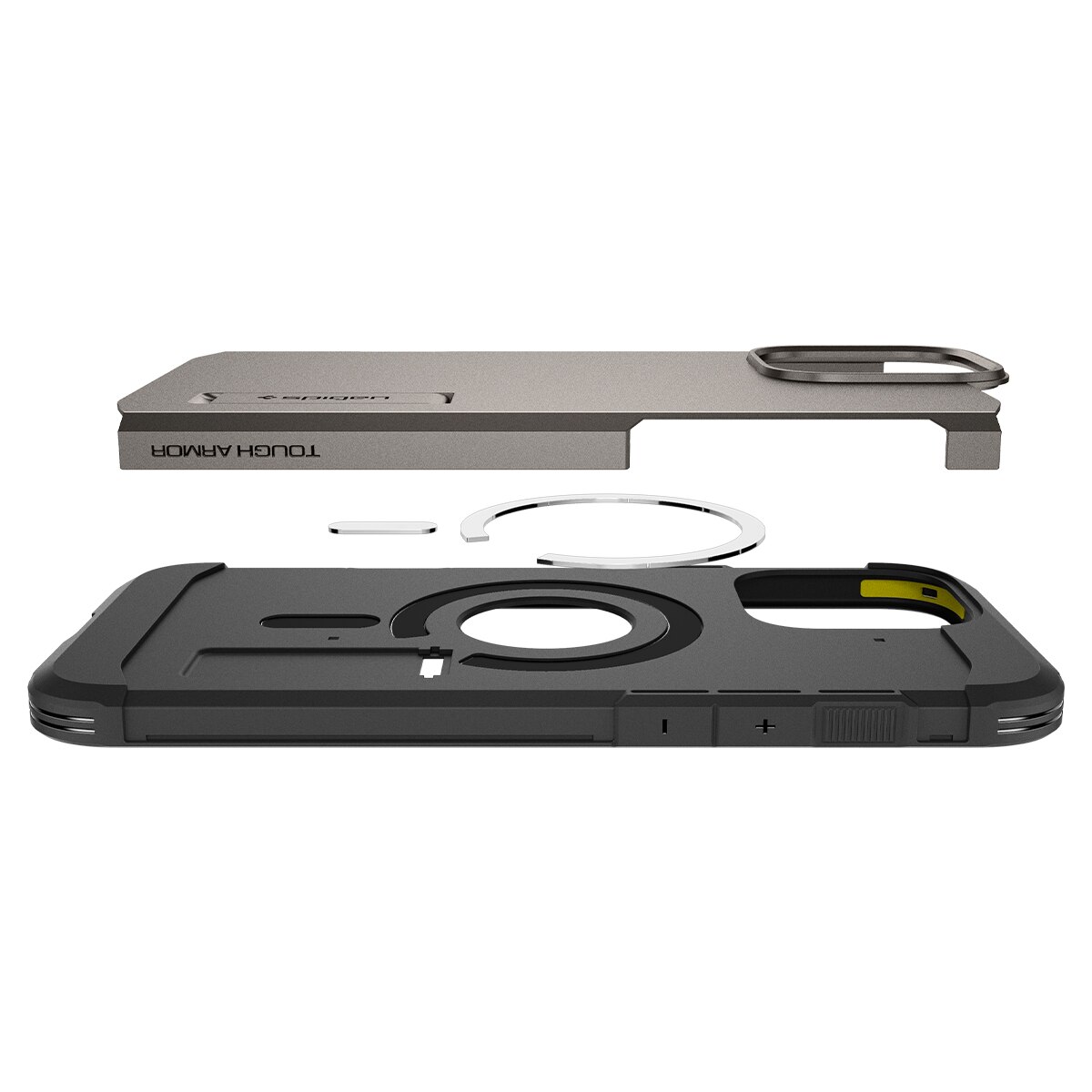 Funda Tough Armor MagSafe iPhone 16 Pro Max Gunmetal