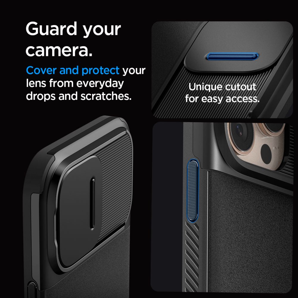 Optik Armor MagSafe iPhone 16 Pro Max Black