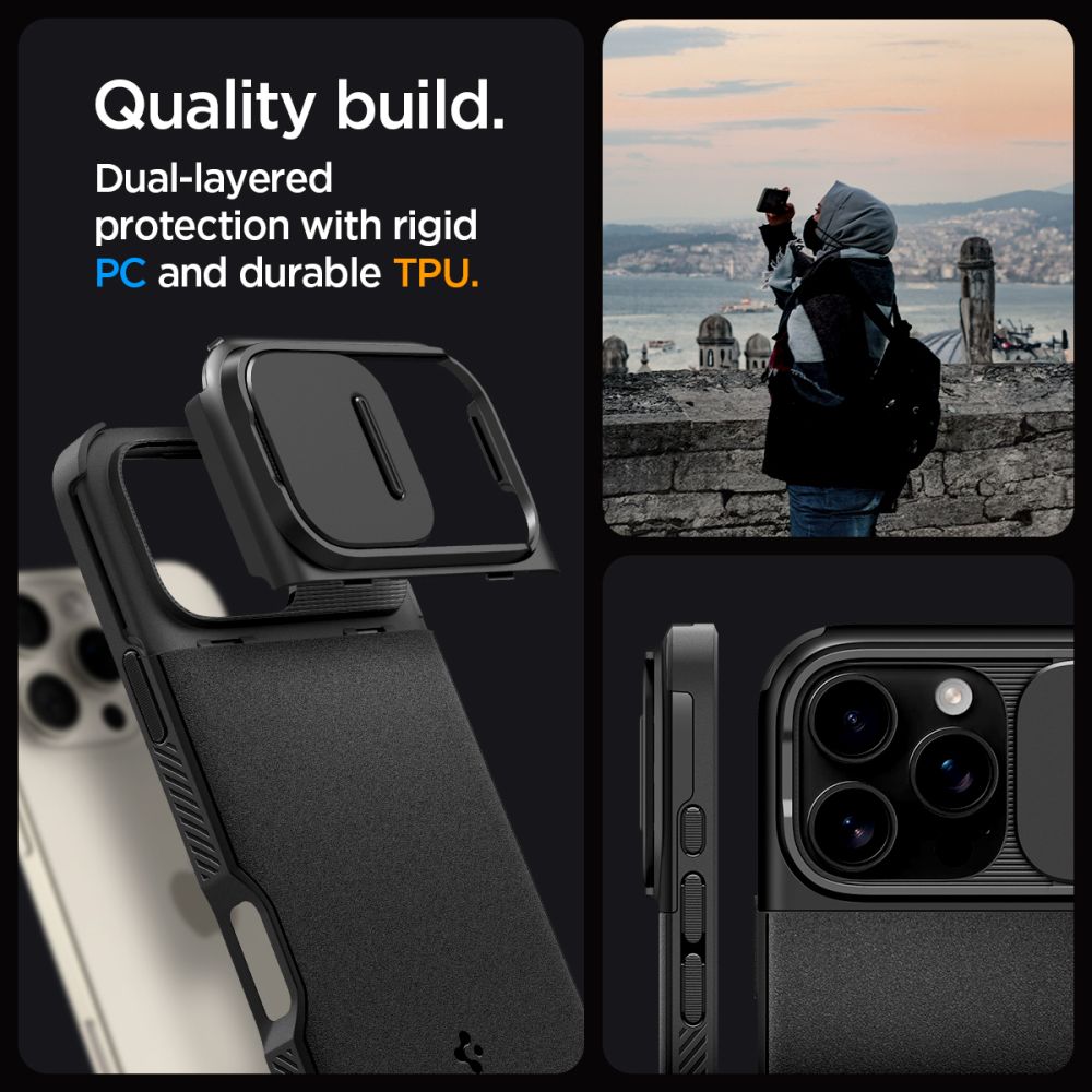 Optik Armor MagSafe iPhone 16 Pro Max Black