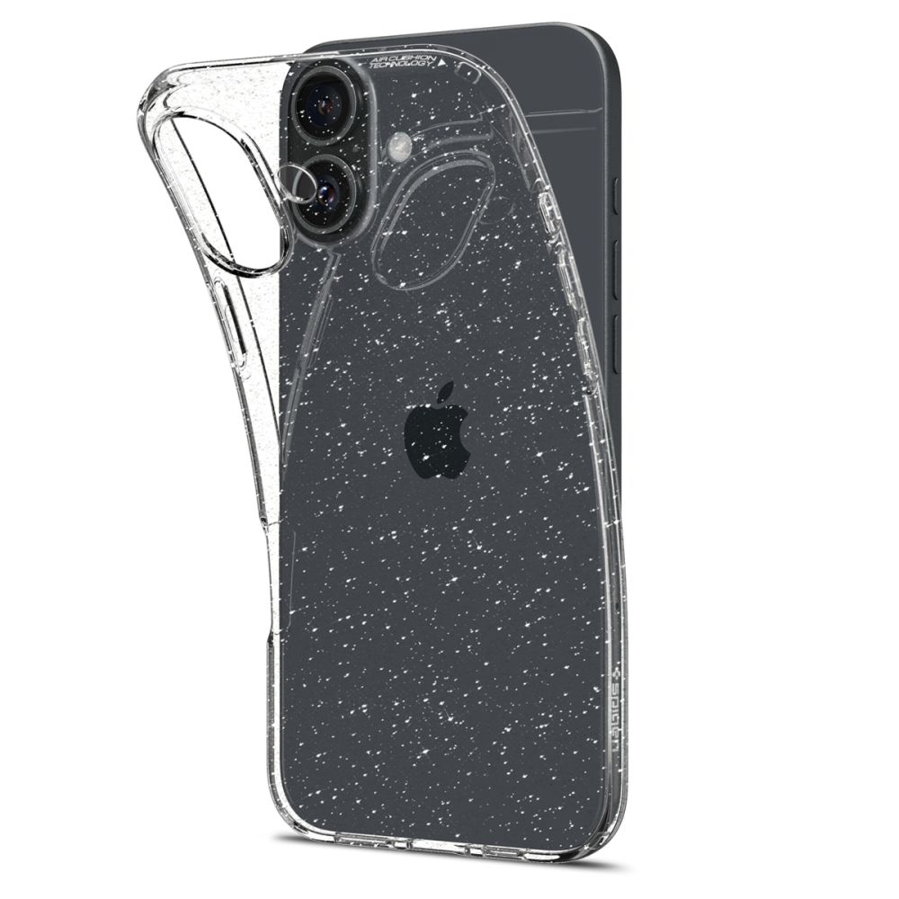 Funda Liquid Crystal iPhone 16 Plus Glitter Crystal