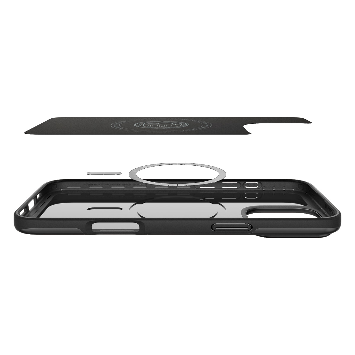 Funda Thin Fit MagSafe iPhone 16 Pro Black