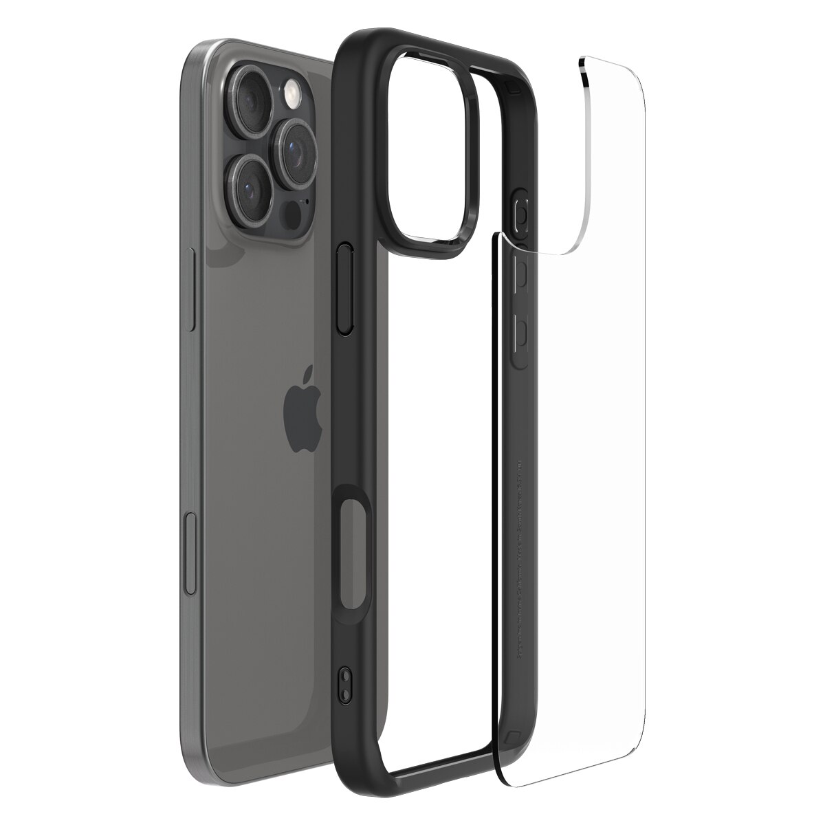Funda Ultra Hybrid iPhone 16 Pro Matte Black