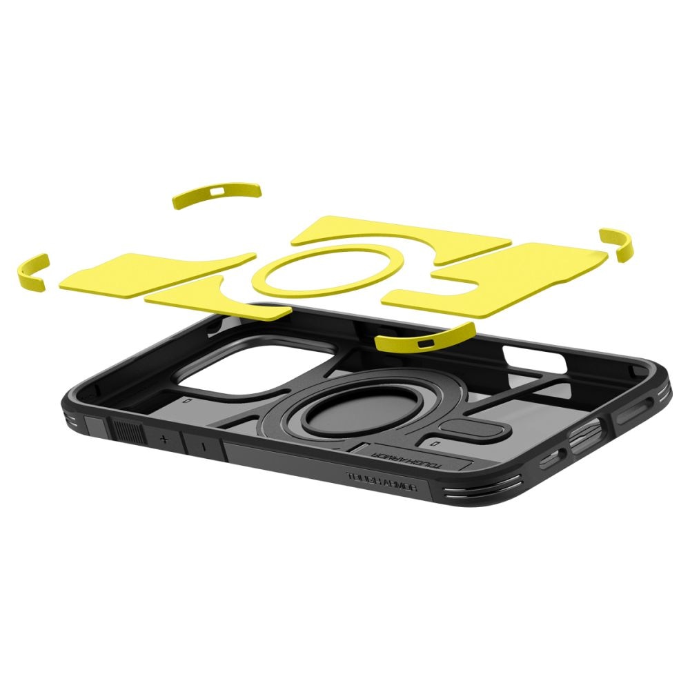 Funda Tough Armor MagSafe iPhone 16 Pro Black