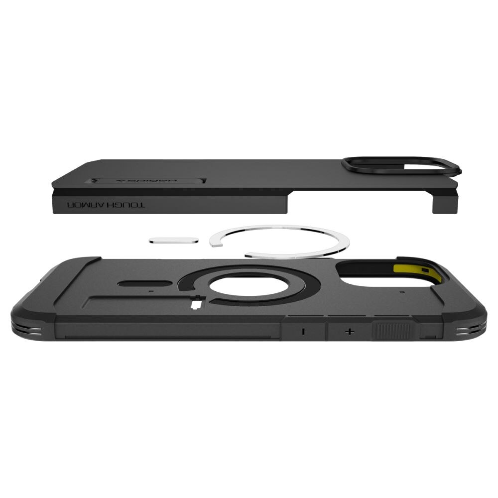 Funda Tough Armor MagSafe iPhone 16 Pro Black