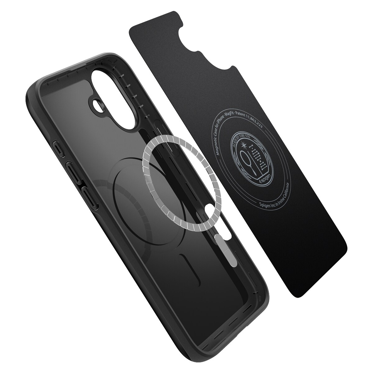 Funda Thin Fit MagSafe iPhone 16 Black