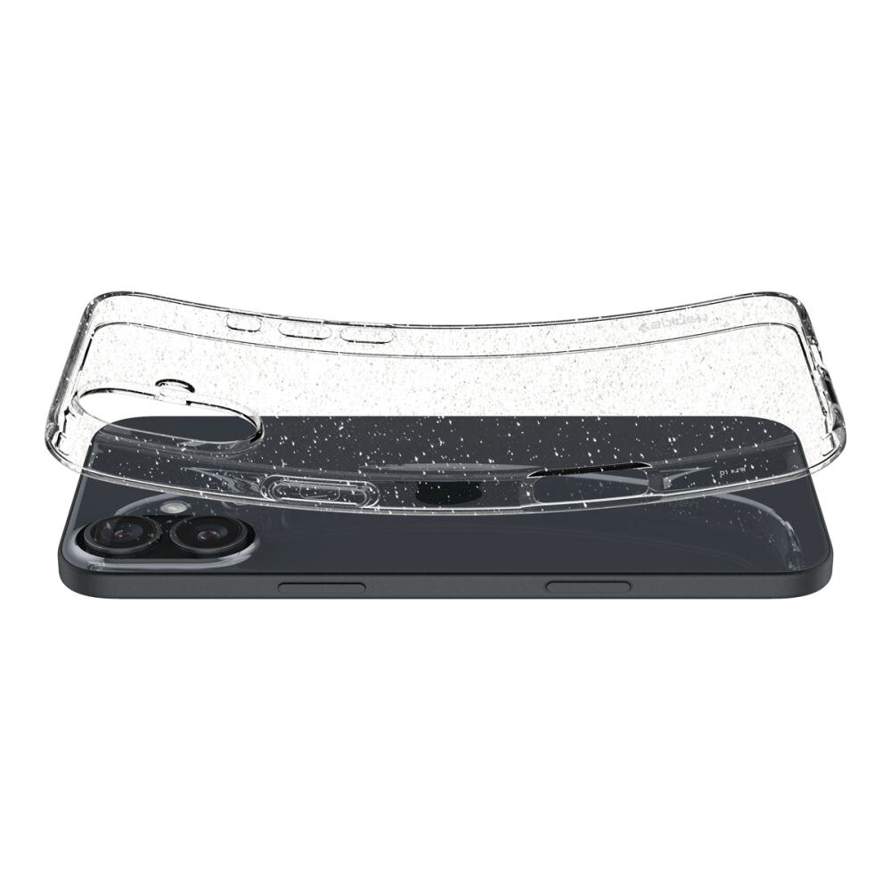 Funda Liquid Crystal iPhone 16 Glitter Crystal