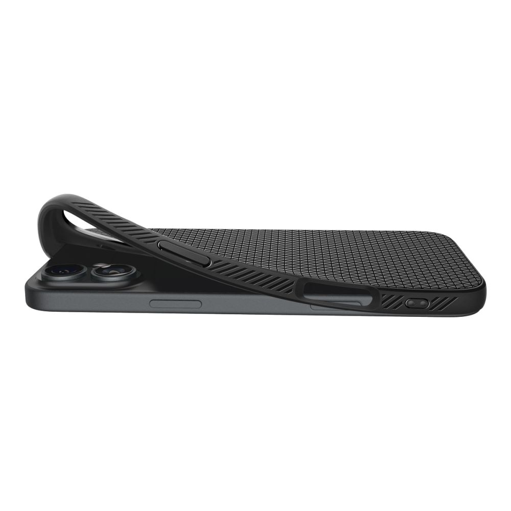 Funda Liquid Air iPhone 16 Matte Black