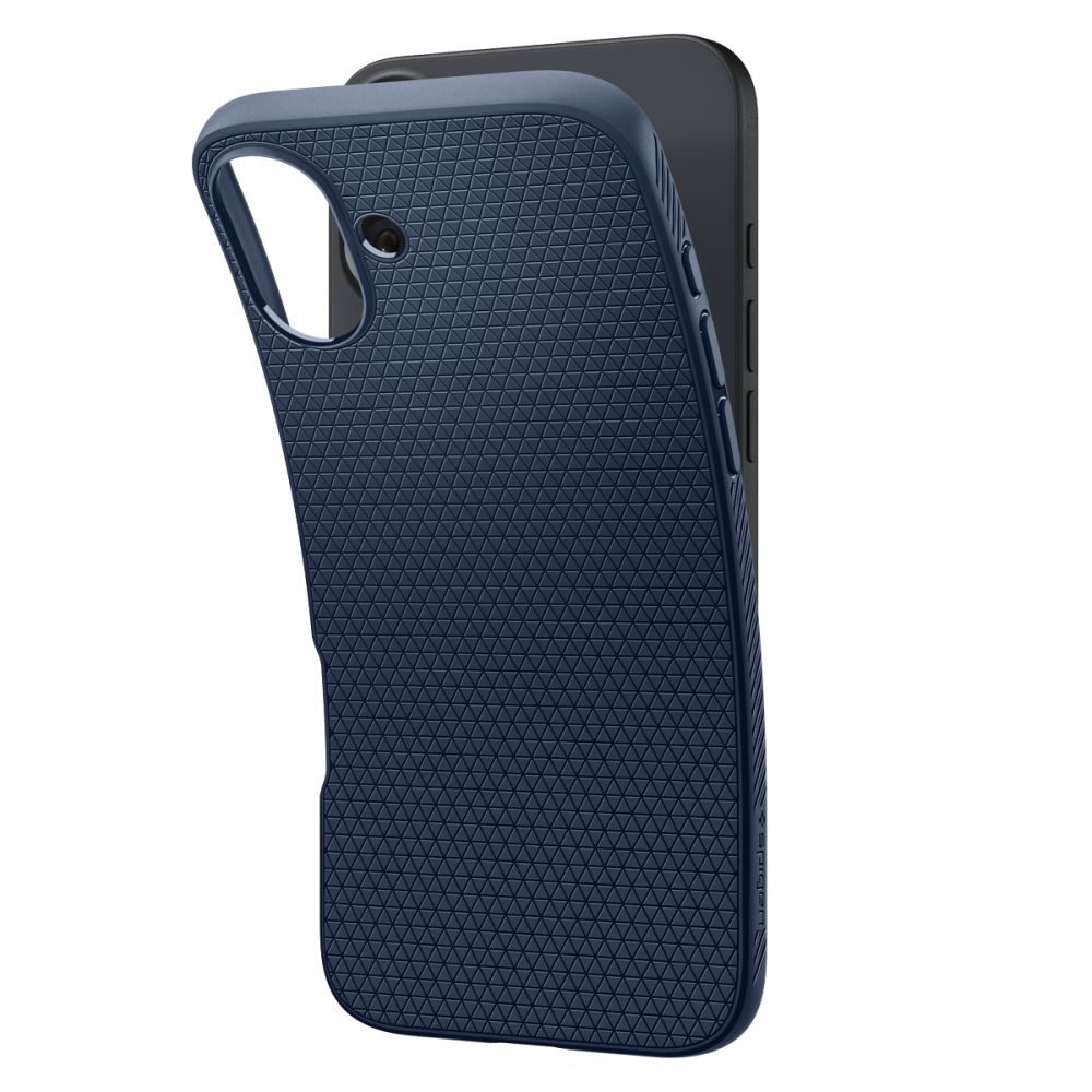 Funda Liquid Air iPhone 16 Navy Blue