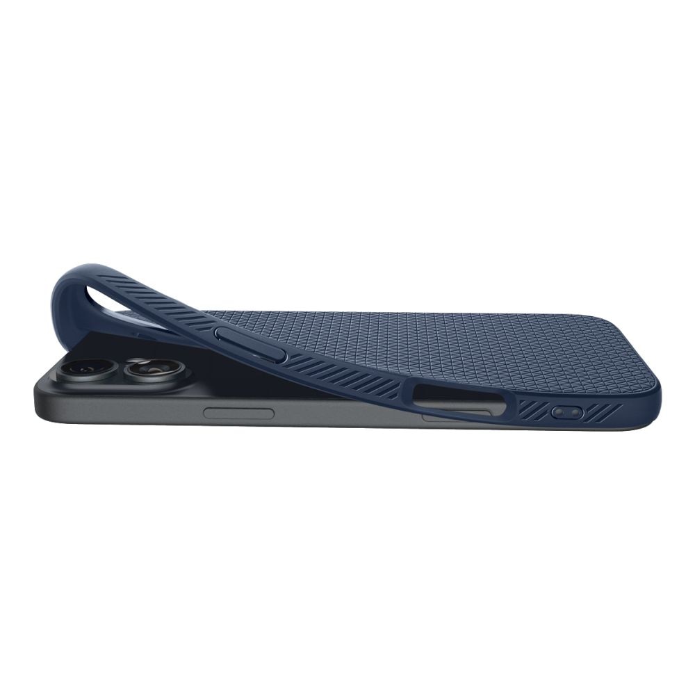 Funda Liquid Air iPhone 16 Navy Blue
