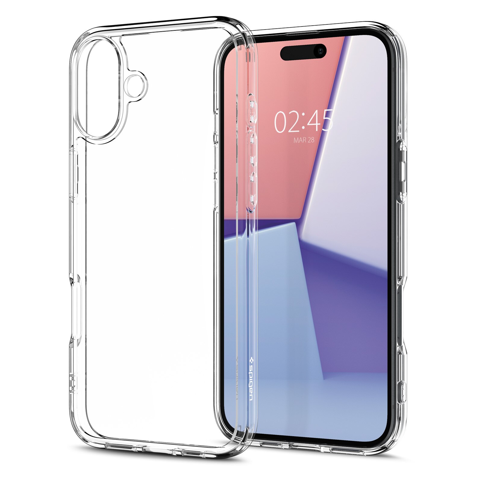 Funda Ultra Hybrid iPhone 16 Plus Crystal Clear