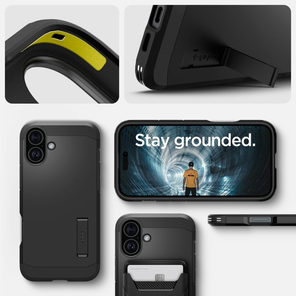 Funda Tough Armor MagSafe iPhone 16 Black
