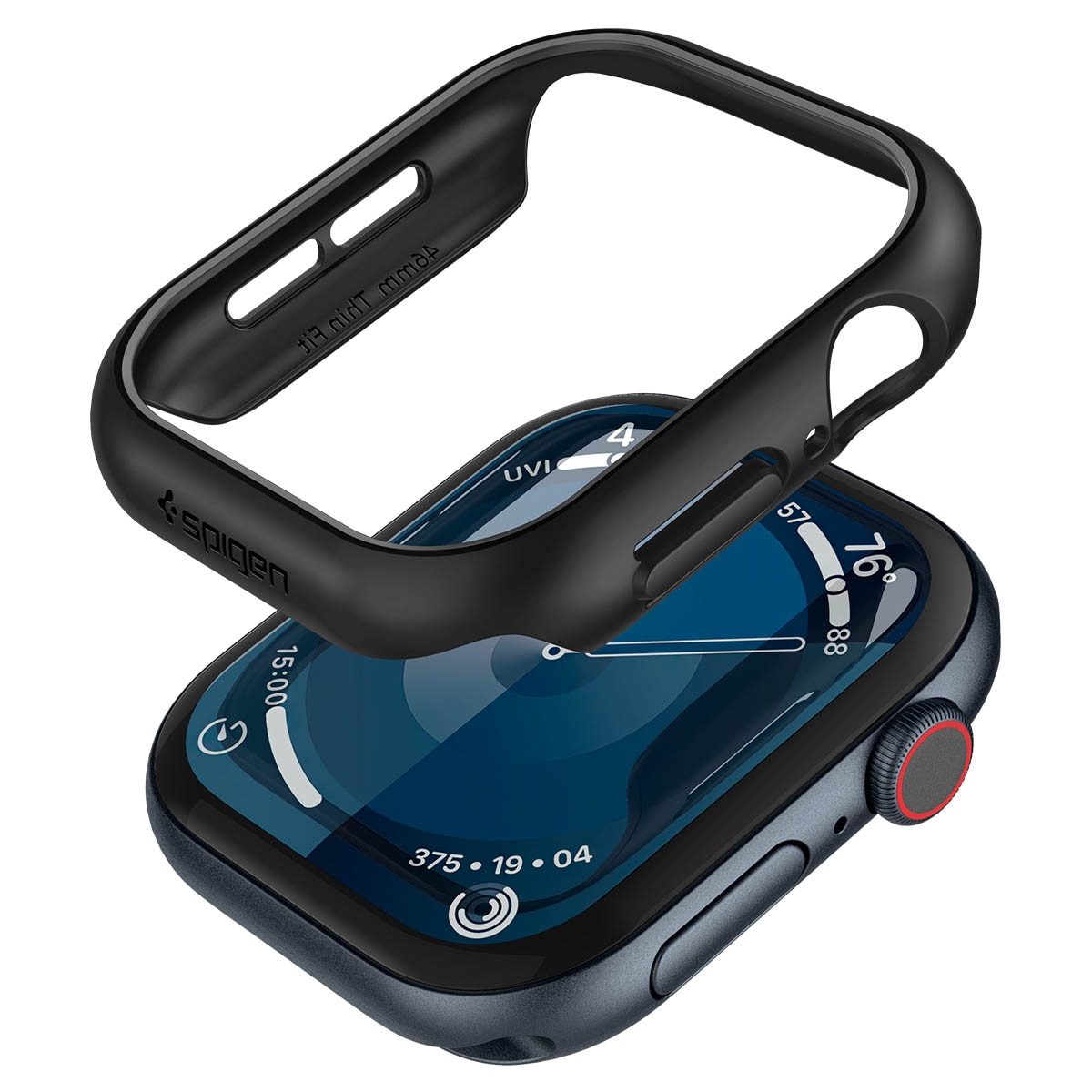 Funda Thin Fit Apple Watch Series 10 42mm Black