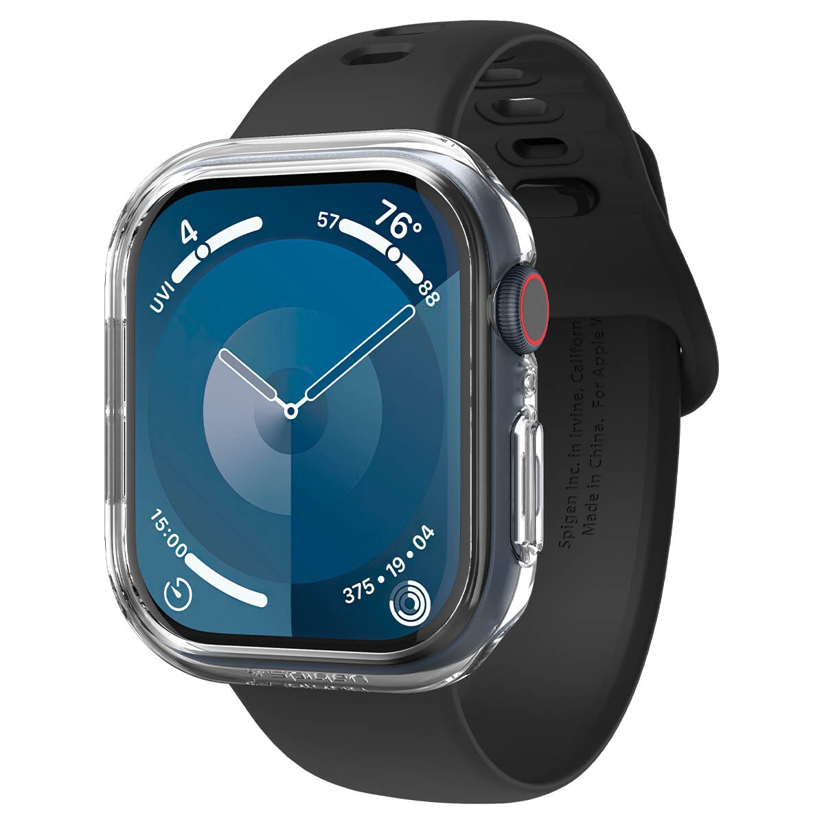 Funda Thin Fit Apple Watch Series 10 42mm Crystal Clear
