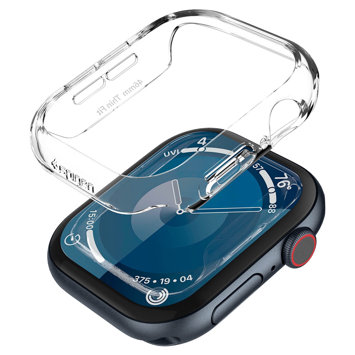 Funda Thin Fit Apple Watch Series 10 46mm Crystal Clear