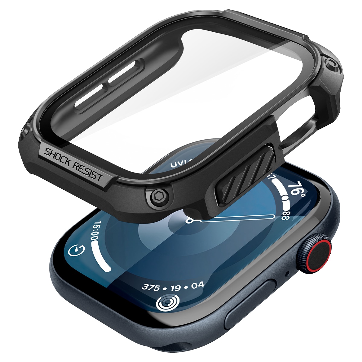 Funda Tough Armor Apple Watch Series 10 46mm Black