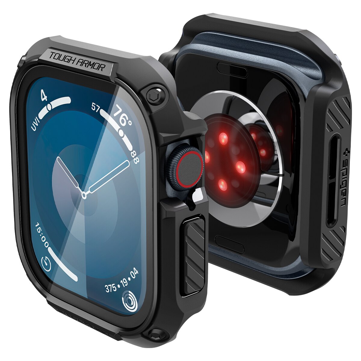 Funda Tough Armor Apple Watch Series 10 46mm Black
