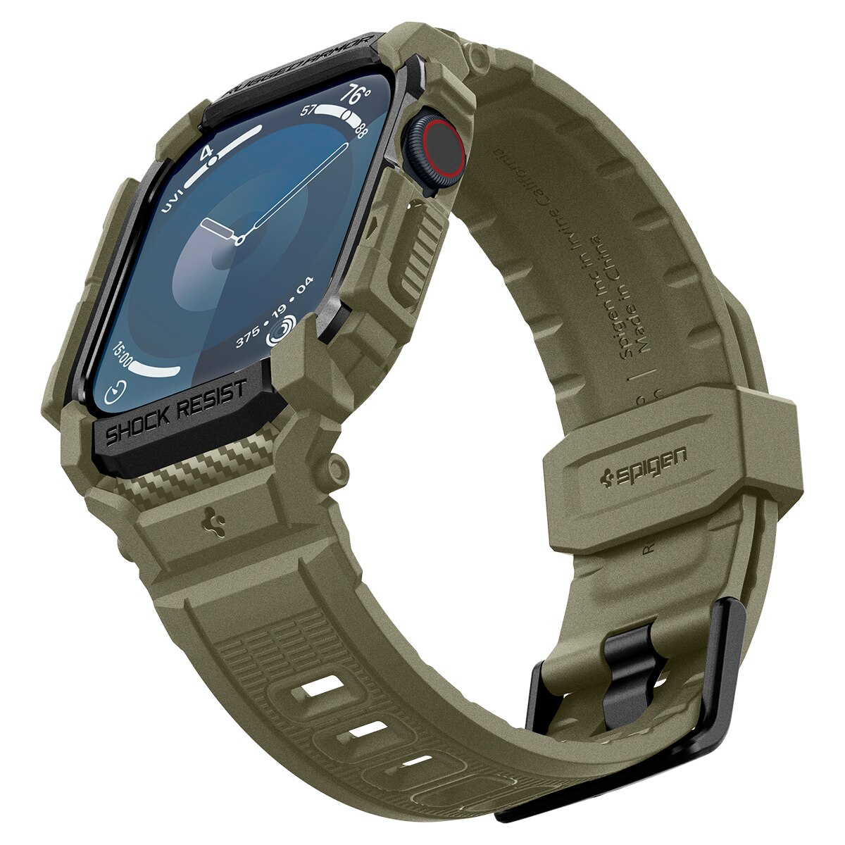 Funda Rugged Armor Pro Apple Watch Series 10 46mm Vintage Khaki