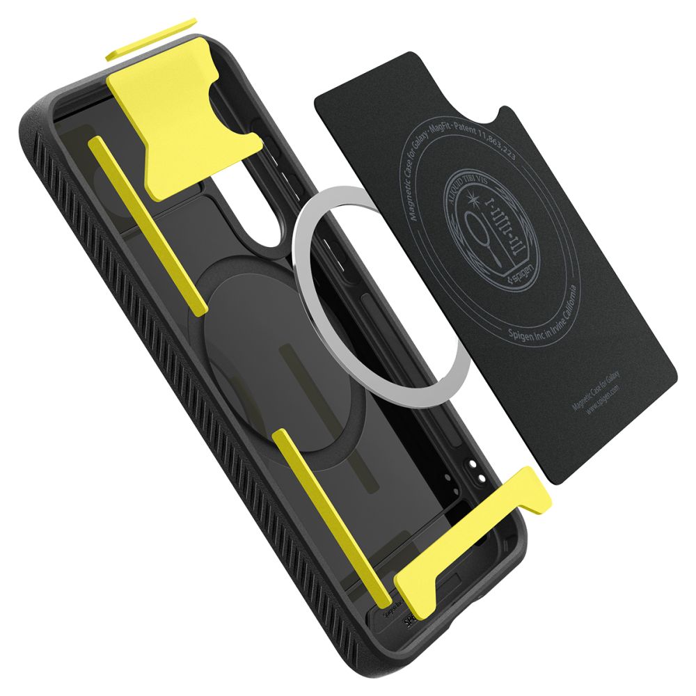 Funda Rugged Armor MagSafe Samsung Galaxy S25 Plus Black