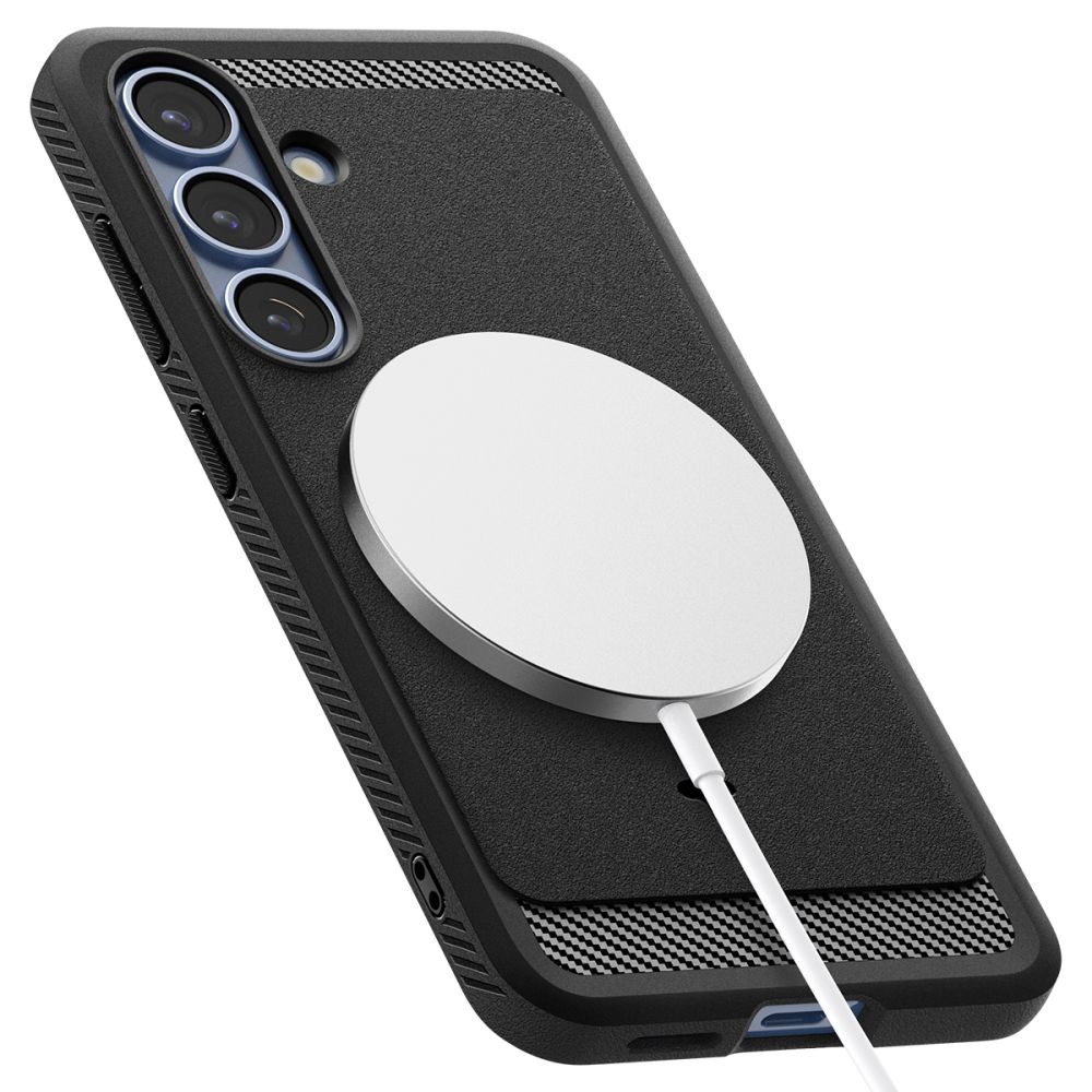 Funda Rugged Armor MagSafe Samsung Galaxy S25 Plus Black