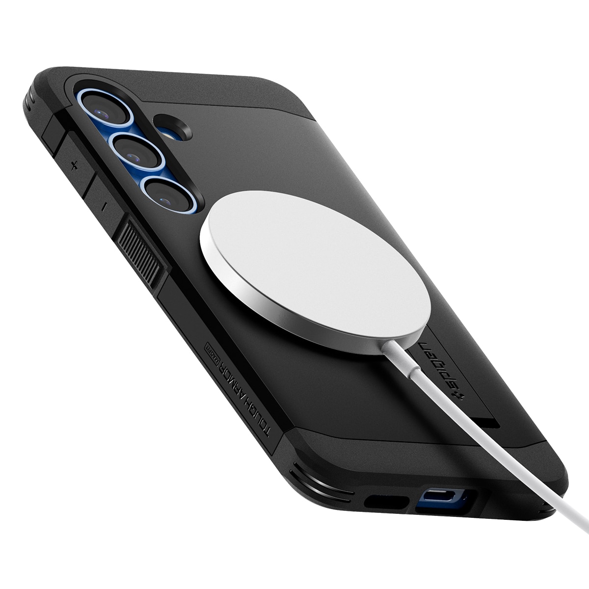 Funda Tough Armor MagSafe Samsung Galaxy S25 Plus Black